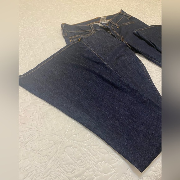 True Religion Dark Blue Flare Jeans - Picture 7 of 9